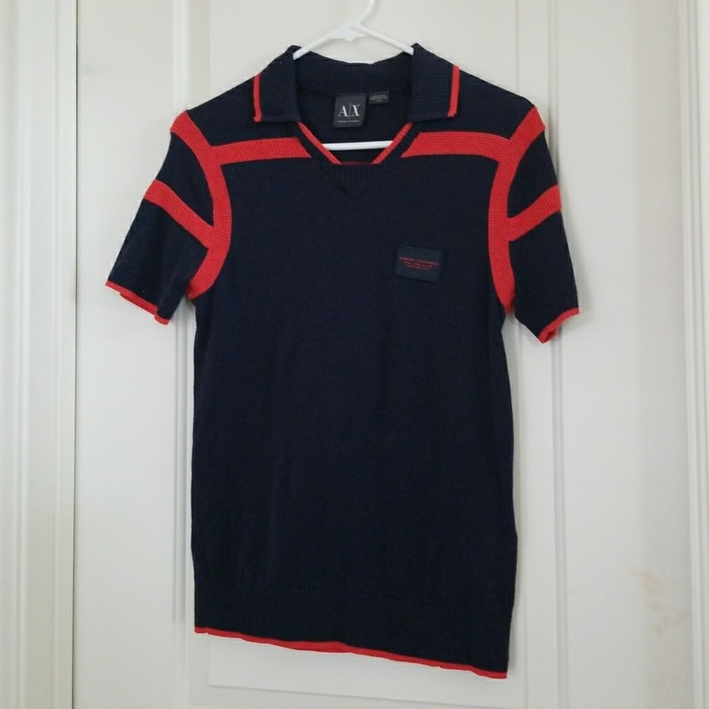 Armani Exchange - xs-petite, Men's sport shirt